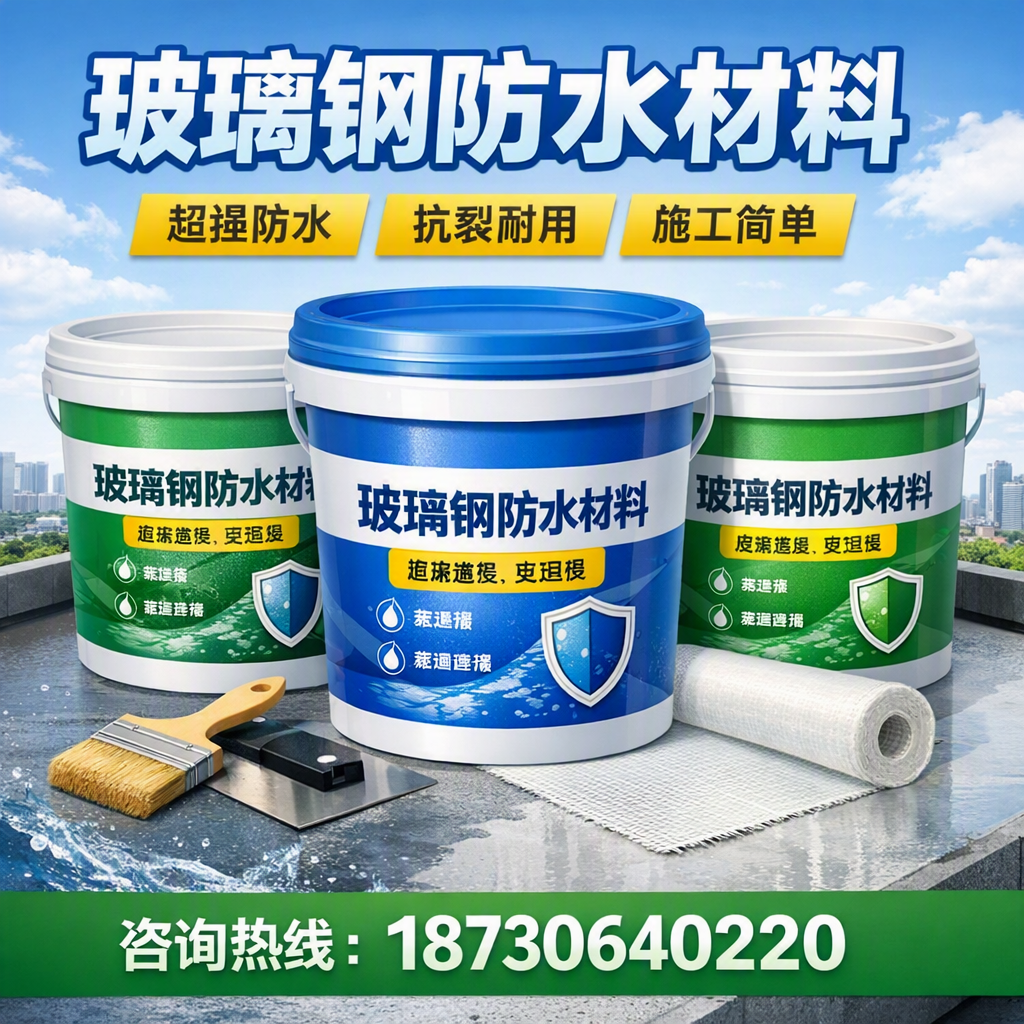 了解玻璃钢防水材料的市场趋势,三亚 企业不可不知